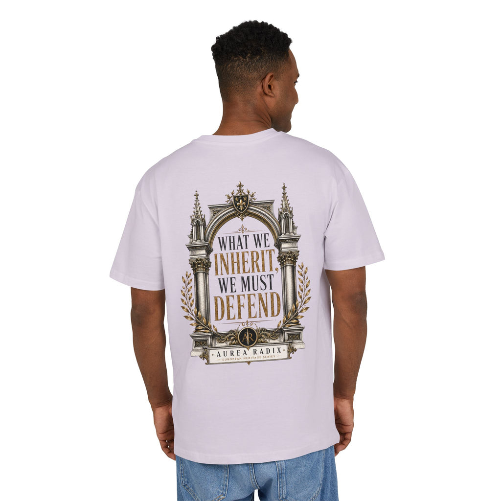 What We Inherit, We Must Defend — Oversized Tee