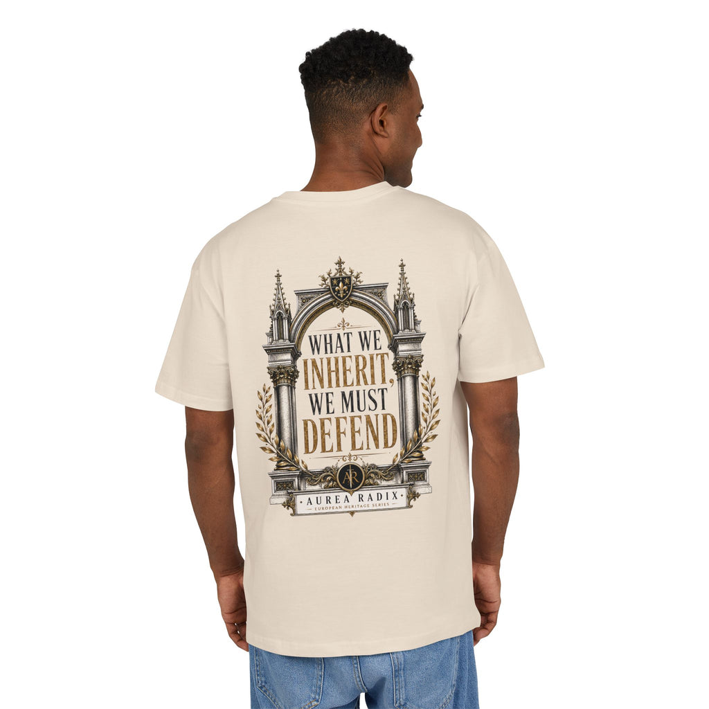What We Inherit, We Must Defend — Oversized Tee